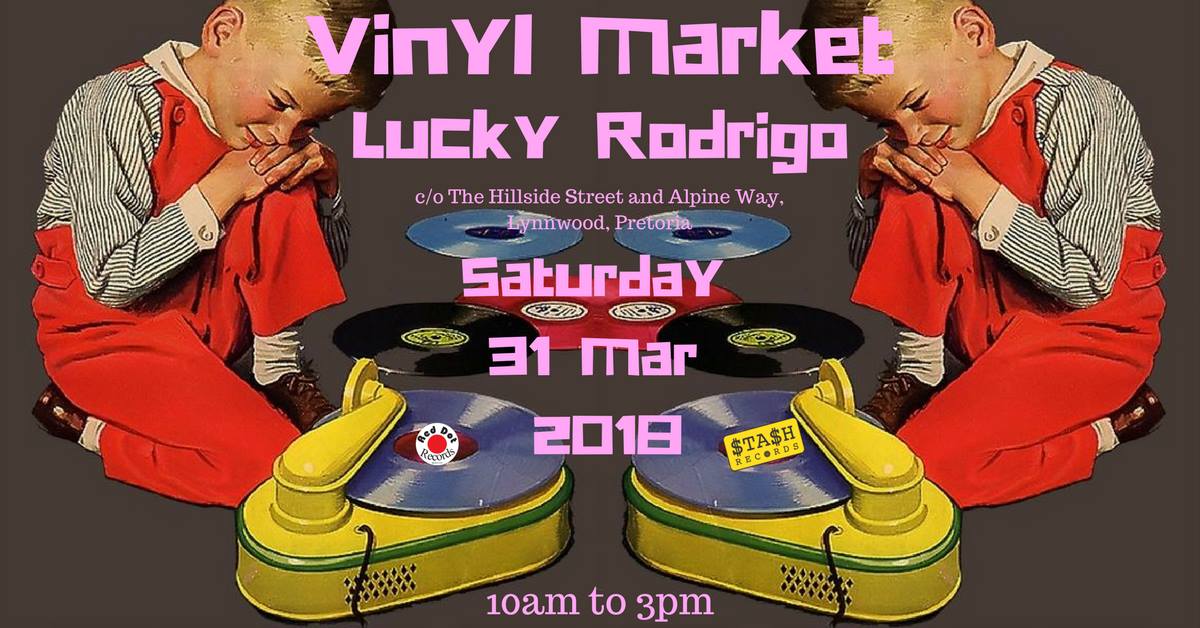 Vinyl fair at Lucky Rodrigo - 31 March 2018