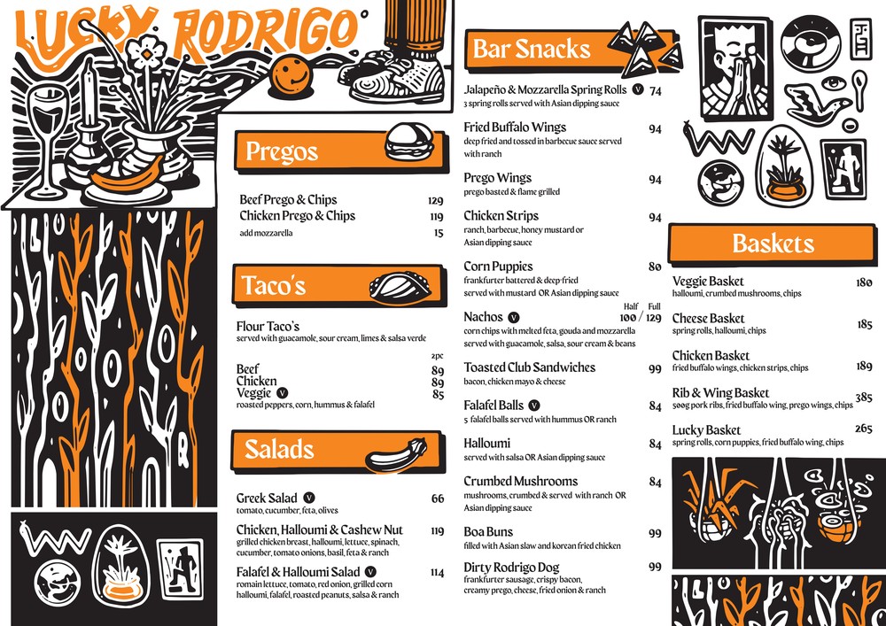 Menu - Lucky Rodrigo - Page 1 (Feb 2026)