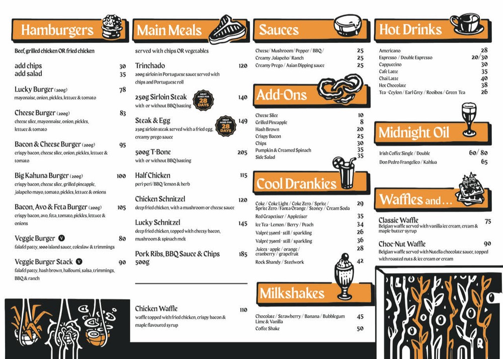 Menu - Lucky Rodrigo - Page 2 (Feb 2025)